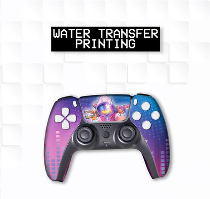 BCB Controller Customised for PS5 Controller Wireless. Original Playstation 5 Controller Compatible with Custom PS5 Remote Control Console. Customized with Permanent Hydro-dip Printing (Not a Skin)