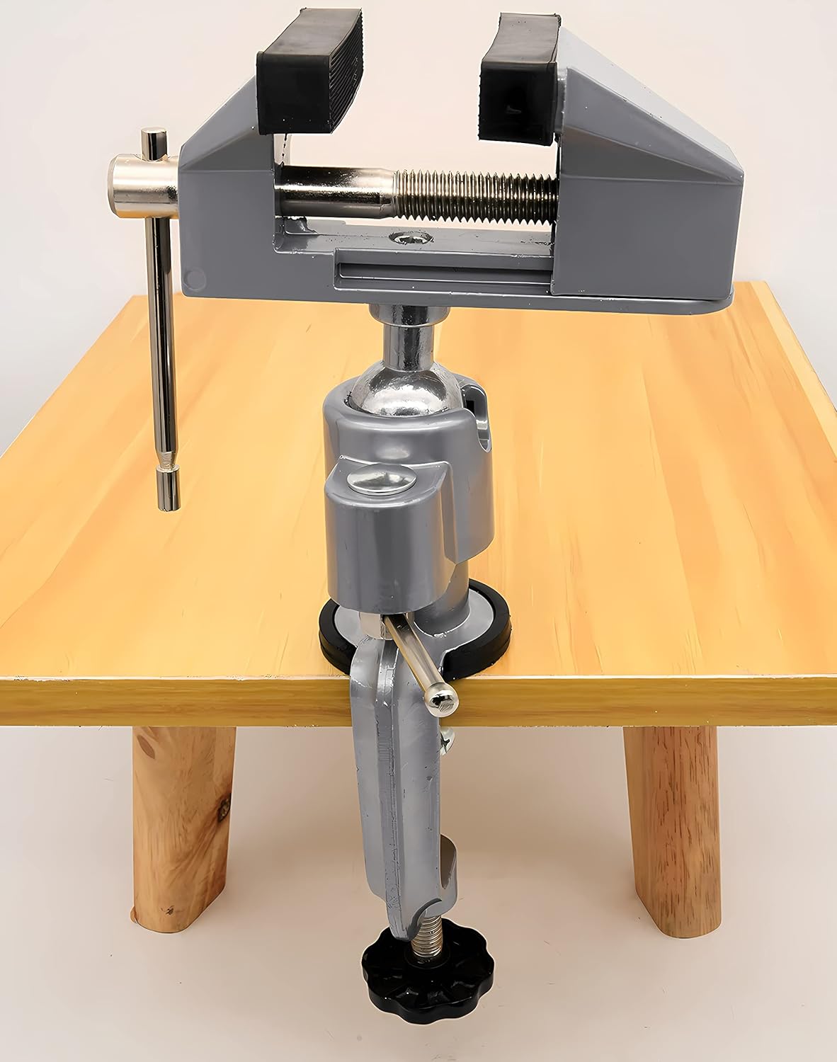 Bench vise table, Jewelry vise, Bench clamps, Swivel bench vise, Table swivel vise, 3 inch Swivel Universal Table Vise Tilts Rotate 360° Universal Work