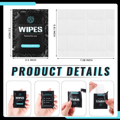 Individual Wrapped Wipes Bulk Butt Wipes Travel Wipes Baby Wipes Flushable Wipes Restaurant Reserve Wipes Shoes Wipes Flushable Toilet Wipe Travel for Baby Women Men Adults Shoes Travel (Simple)