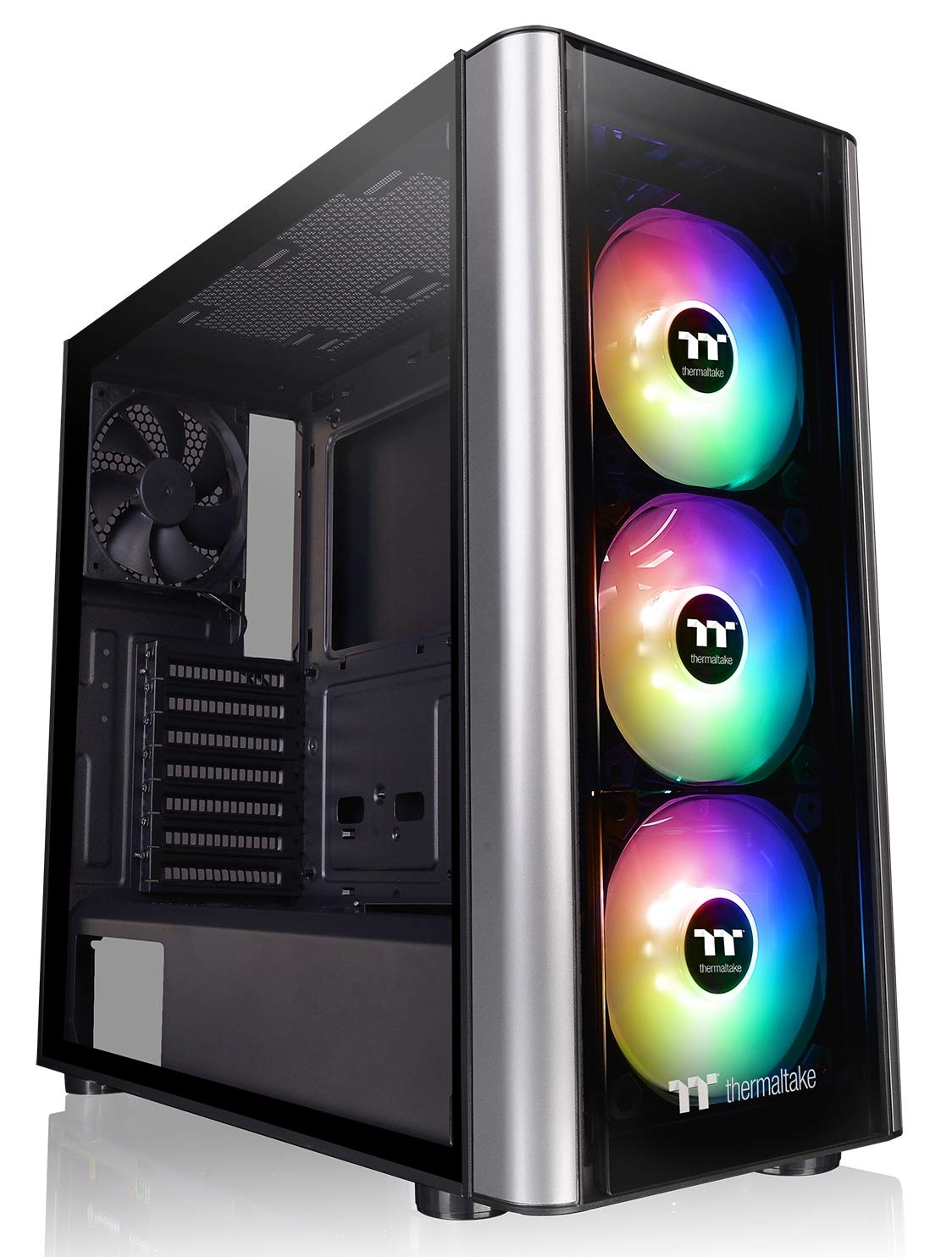 Thermaltake Level 20 Mt Argb Built-In, 3 X 12 0 Mm Gaming Cube Case - Ca-1M7-00M1Wn-00, Black