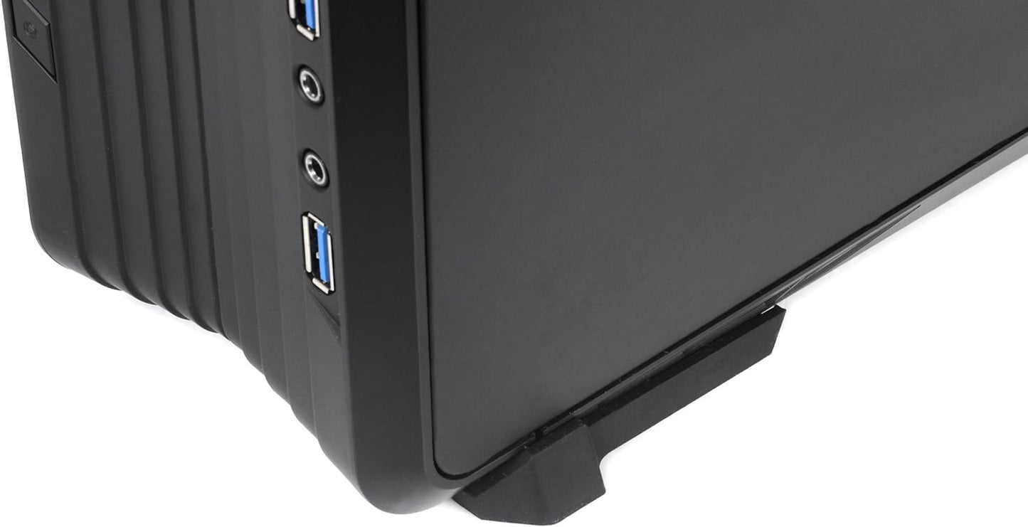 SilverStone Technology Gaming Slim Computer Case for Mini-Itx with Integrated RGB Lighting Cases (SST-RVZ03B-USA)