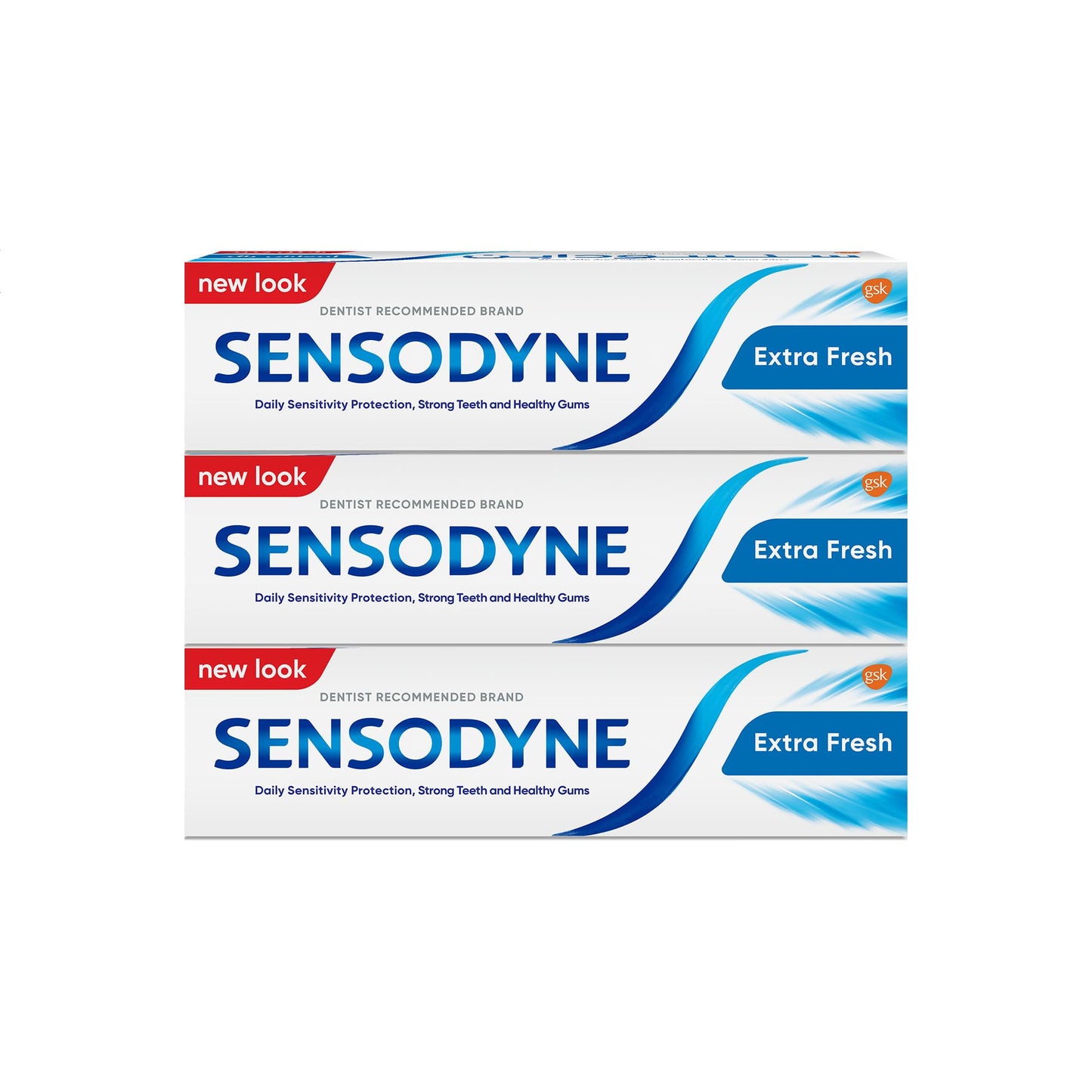 Sensodyne Toothpaste For Sensitive Teeth, Extra Fresh Flavour, 75 Ml, Value Pack Of 2