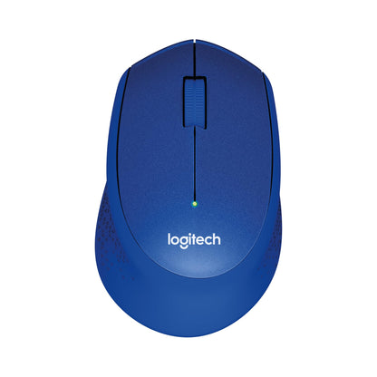 Logitech M330 Silent Plus Wireless Mouse, 2.4Ghz With Usb Nano Receiver, 1000 Dpi Optical Tracking, 2-Year Battery Life, Compatible With Pc, Mac, Laptop, Chromebook - Black