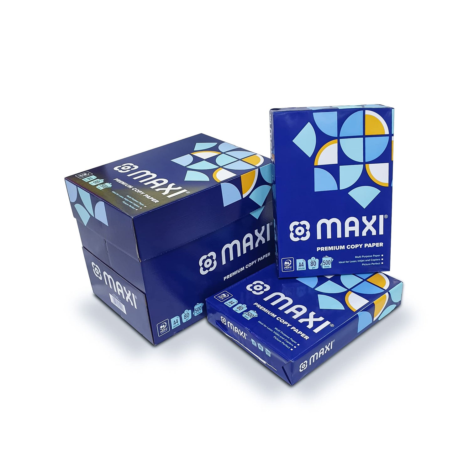 MAXI PHOTO COPY PAPER A4 80GSM 500 SHEET, A4 PAPER, 80GA4