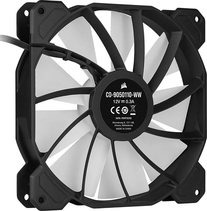 Corsair Cooling Fan SP Series SP120 RGB ELITE 120mm RGB LED Fan with AirGuide, Triple Pack