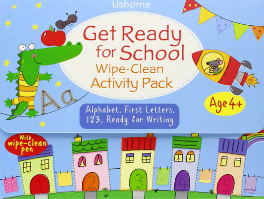 Get Ready for School: Wipe-Clean Activity Pack