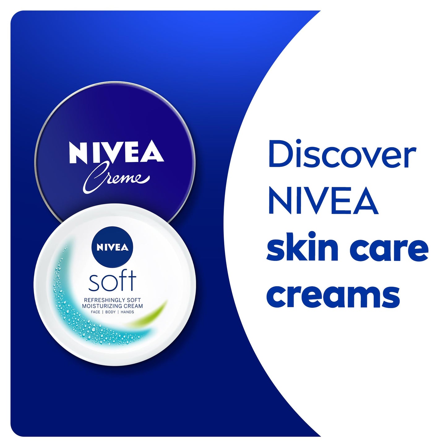 NIVEA Moisturising Cream, Universal All Pourpose Moisturizer for Face Body Hands, Tin 400ml