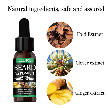 Beard Oil Conditioner for Men - Natural Organic Formula with Tea Tree, Argan and Jojoba Oils with Citrus Scent - Softens, Smooths, and Strengthens Beard Growth