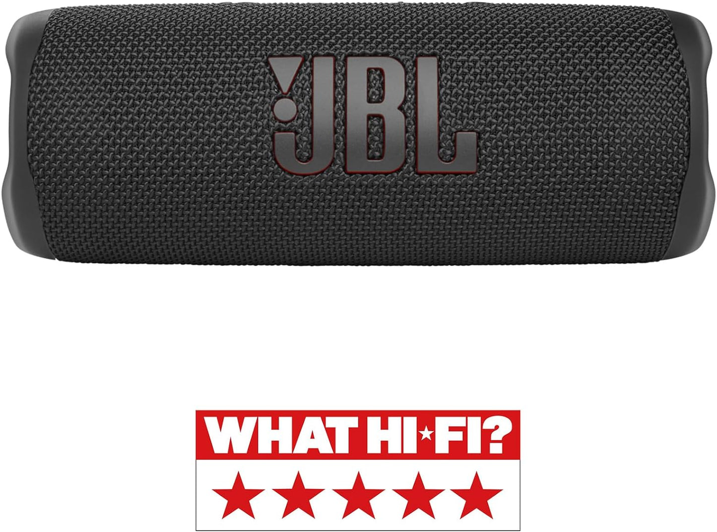 JBL Flip 6 Portable IP67 Waterproof Speaker with Bold JBL Original Pro Sound, 2-Way Speaker, Powerful Sound and Deep Bass, 12 Hours Battery, Safe USB-C Charging Protection - Red, JBLFLIP6RED