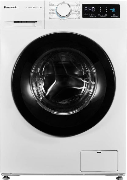 Panasonic 8Kg 1400 RPM Front Load Washing Machine, Silver - Na-148Mg2, 1 Year Warranty