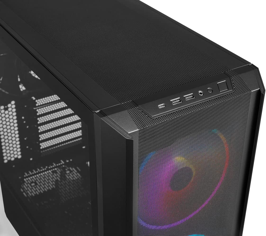 Lian Li Lancool 216 Chassis Optimized for Air and AIO Cooling - Black