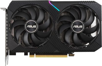 Asus Dual NVIDIA GeForce RTX 3060 V2 OC Edition Gaming Graphics Card, PCIe 4.0, 12GB GDDR6 Memory, HDMI 2.1, DisplayPort 1.4a, 2-Slot Design, 15Gbps, 192-bit - Black - CaveHubs