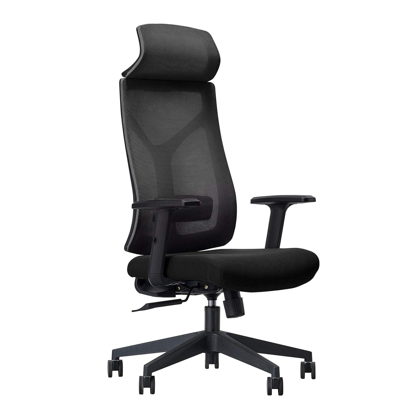 Daqian Home Executive Office Chair Ergonomic Computer Chair Wide Seat With Large Headrest, Modern Desk Chair Lumbar Support, Adjustable Armrests Mesh Chair