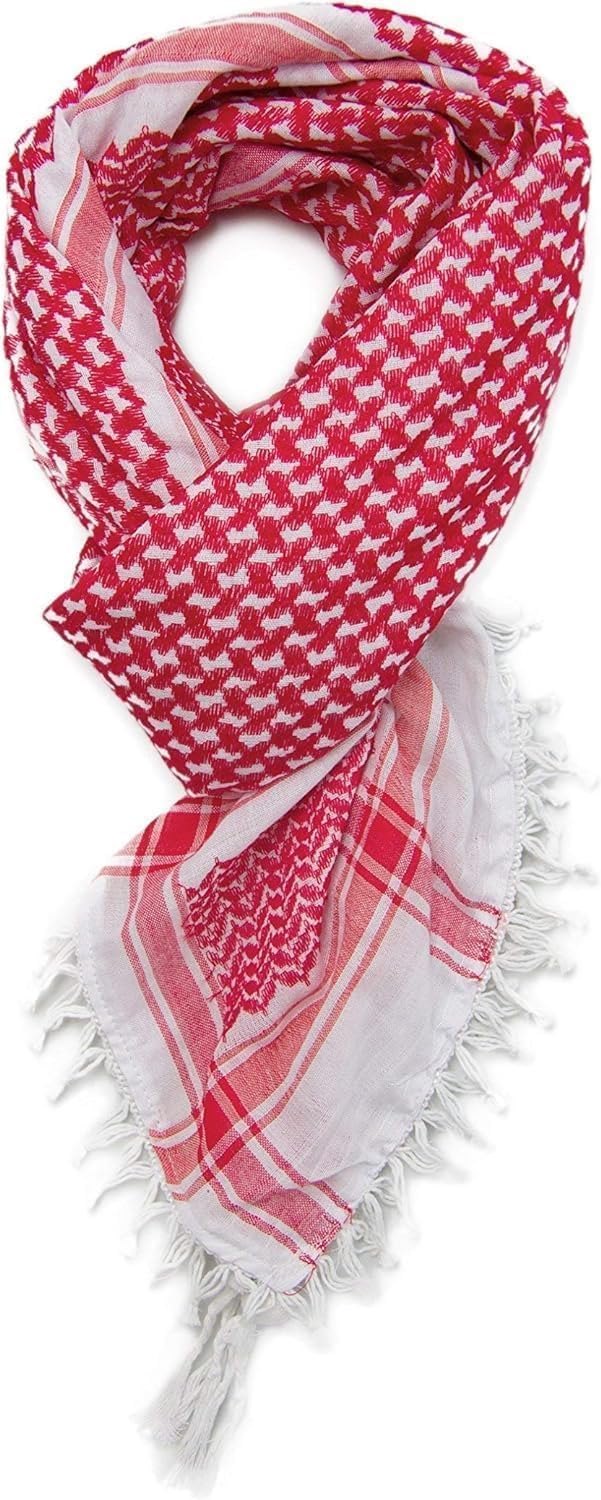 AL JABRI Outdoor Hiking Scarves Hunting Tactical Desert Arab Scarf Keffiyeh Shemagh Shawl Scarve Wrap. Head Neck Scarf, Men Head Scarf