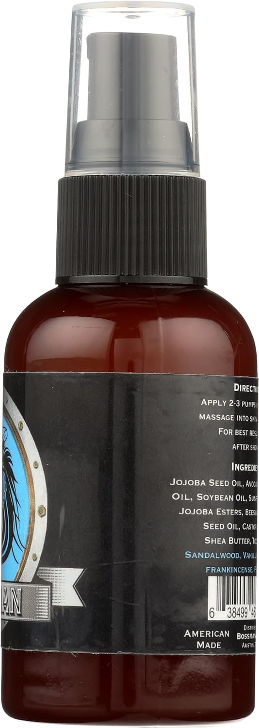 Bossman Brands Beard Oil 2oz All Natural Oils with Essential Oil Scent (Stagecoach)