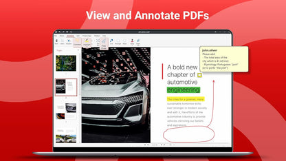 PDF Extra 2023 - Professional PDF Editor – Edit, Protect, Annotate, Convert, Fill & Sign PDFs - 1 Windows PC / 1 User / Lifetime License