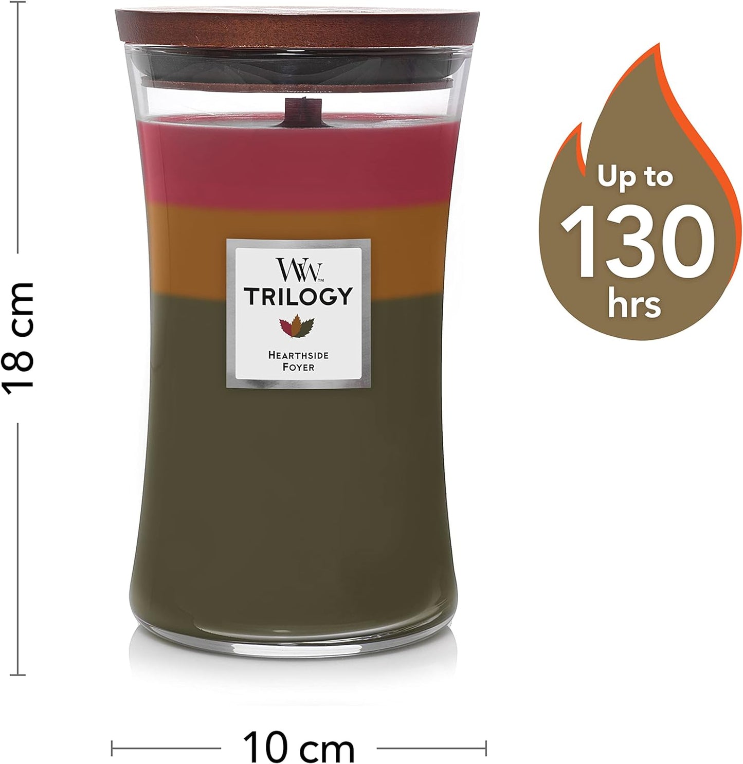 WoodWick Candle, Hearthside, Large