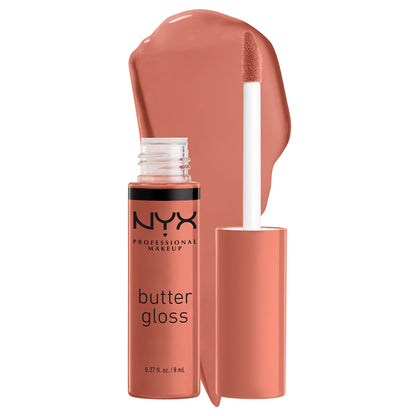 NYX PROFESSIONAL MAKEUP Butter Gloss, Strawberry Parfait, 0.27 Ounce