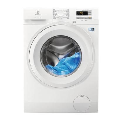 Electrolux Washing Machine 10KG, 1600 RPM, Front Load, Fully Automatic, Invertor Motor, Steam Function, Child Safety Lock, White, EW8F2166MA"Min 1 year manufacturer warranty"