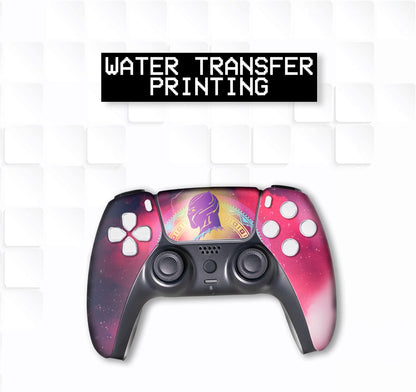 BCB Controller Customised for PS5 Controller Wireless. Original Playstation 5 Controller Compatible with Custom PS5 Remote Control Console. Customized with Permanent Hydro-dip Printing (Not a Skin)