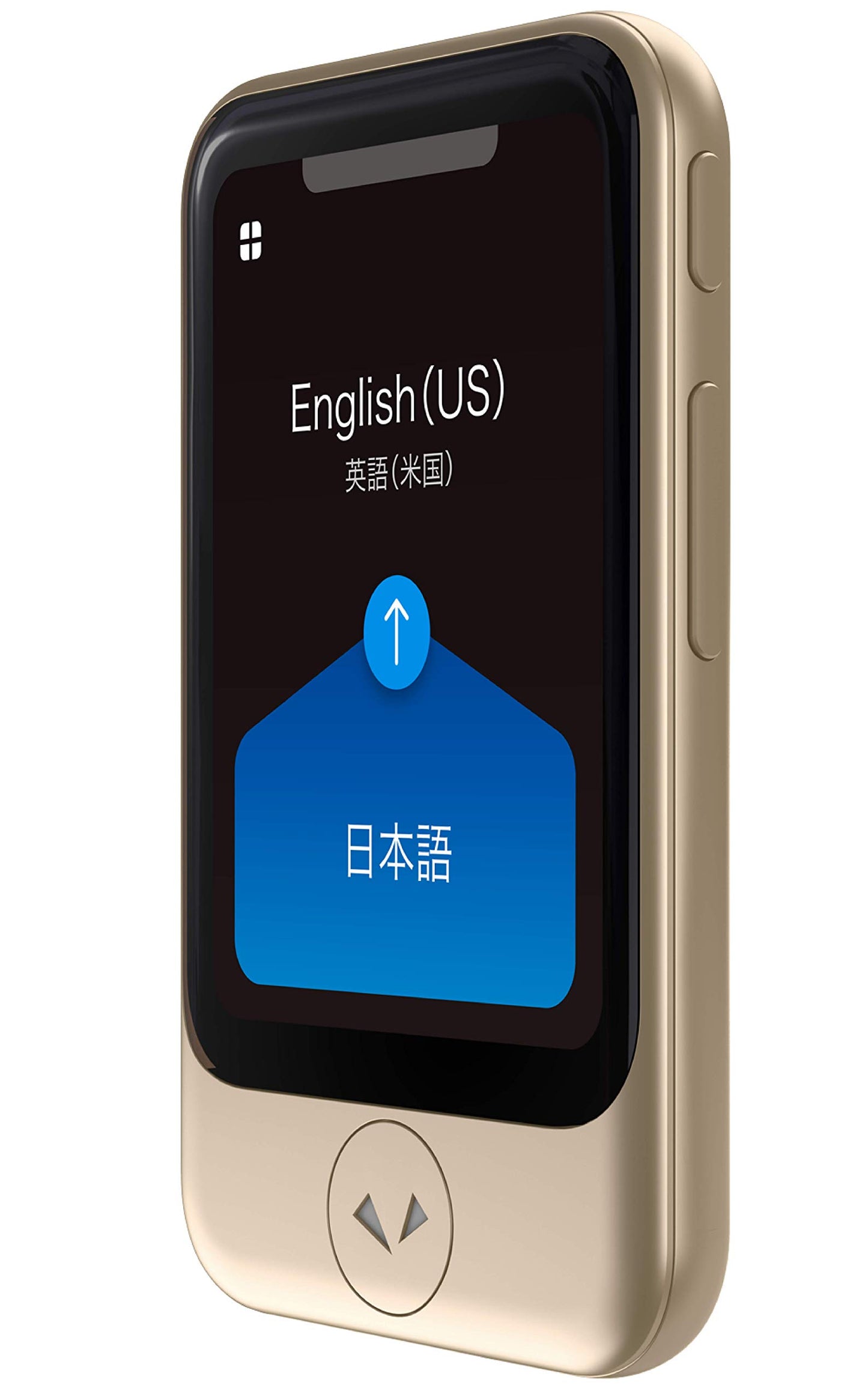 Pocketalk S Two-Way Voice Translator with Built-in Data (Gold)