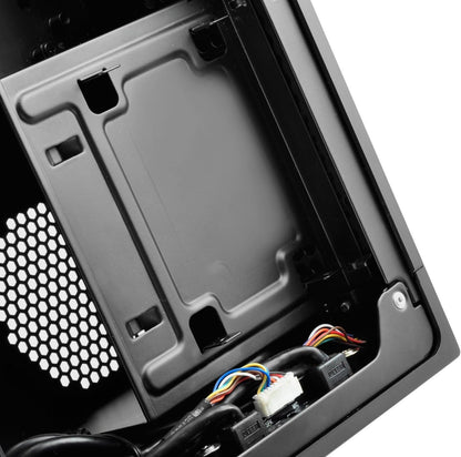 SilverStone Technology Gaming Slim Computer Case for Mini-Itx with Integrated RGB Lighting Cases (SST-RVZ03B-USA)