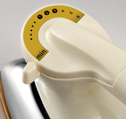 Kenwood Dry Iron Heavy Weight Iron 1200W With Ceramic Soleplate Dim40.000Go Gold, White/Gold