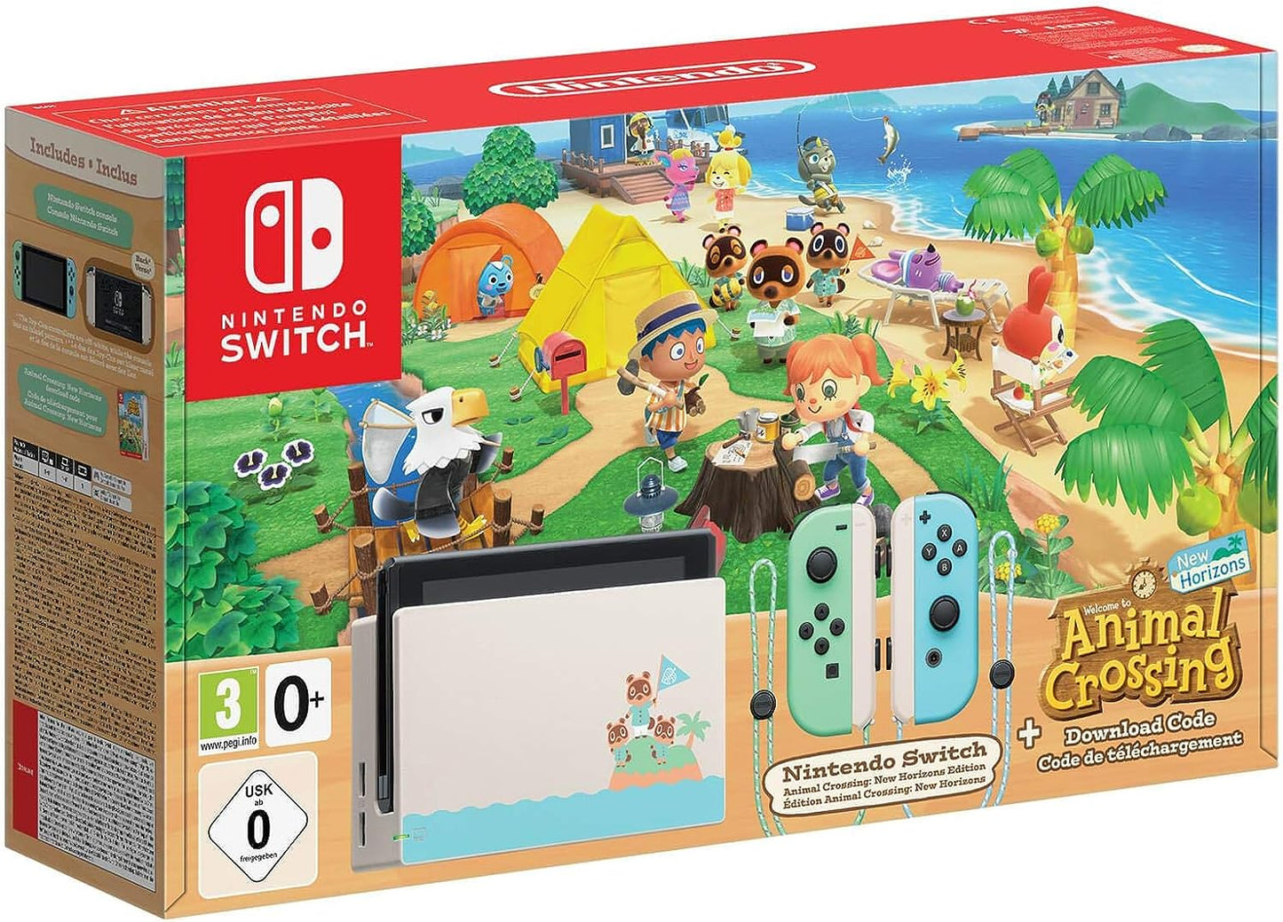 Nintendo Switch Extended Battery - Animal Crossing Edition (UAE Version)