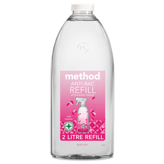 METHOD - Antibacterial All Purpose Cleaner Refill, Wild Rhubarb, 2L