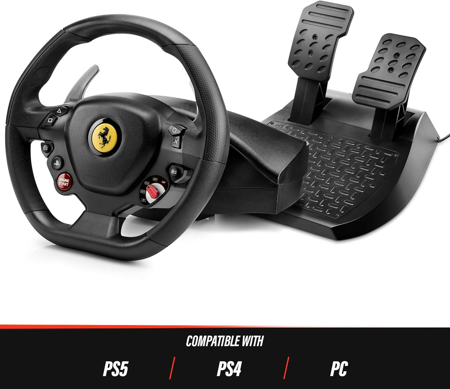 Thrustmaster T150 Force Feedback Ferrari Edition (PS4 / PS3 / PC)