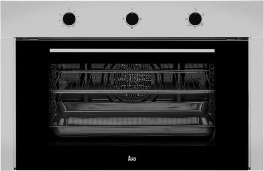 TEKA HSF 924 G 90 cm 88 litres Built-in Multifunction Gas oven with Electric Grill,Fan and 4 Cooking Functions - Made in Europe