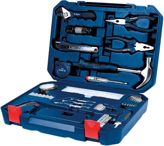 Bosch All-in-One Metal Hand Tool Kit (Blue, 108-Pieces)