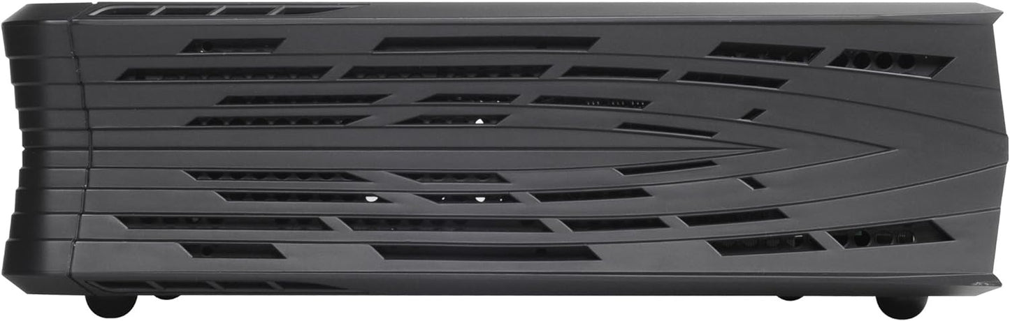 SilverStone Technology Gaming Slim Computer Case for Mini-Itx with Integrated RGB Lighting Cases (SST-RVZ03B-USA)