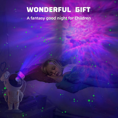 Star Projector Night Lights,Kids Room Decor Aesthetic,Tiktok Astronaut Nebula Galaxy Projector Night Light,Remote Control Timing and 360°Rotation Magnetic Head,Lights for Bedroom,Gaming Room Decor