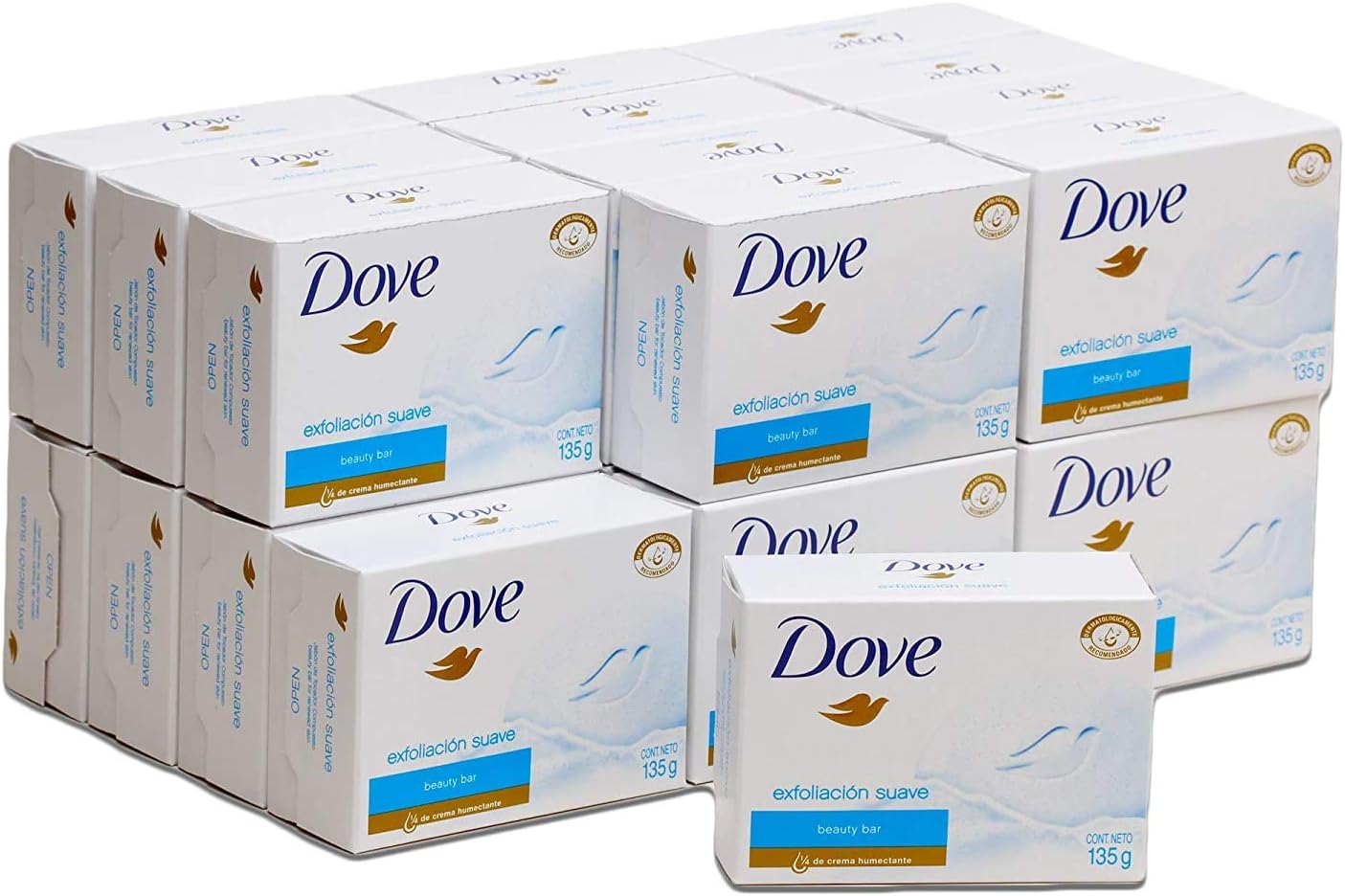 Dove Beauty Cream Bar Soaps, Pink/Rosa - 135g / 4.76oz x 24 Pack