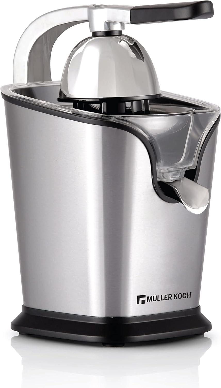 Muller Koch MK-6051 Citrus Juicer (160W, Stainless Steel, Quiet Motor)