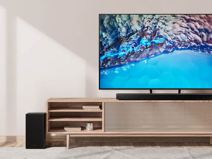 Samsung 3.1Ch Wireless Soundbar with Dolby Digital/DTS Virtual:X In Built Subwoofer Bluetooth Connectivity - HW-B650/ZN