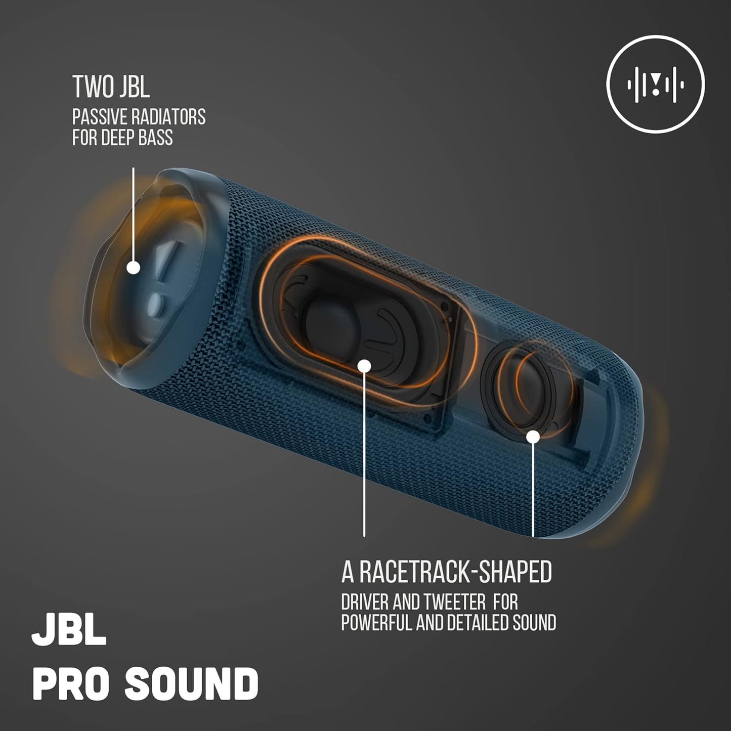 JBL Flip 6 Portable IP67 Waterproof Speaker with Bold JBL Original Pro Sound, 2-Way Speaker, Powerful Sound and Deep Bass, 12 Hours Battery, Safe USB-C Charging Protection - Red, JBLFLIP6RED