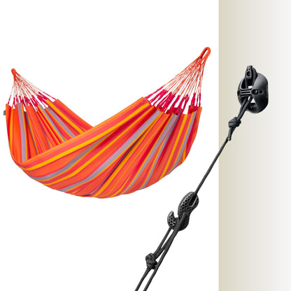 LA SIESTA Brisa classic swing hammock, double (160 cm width), hanging bed suitable for outdoor