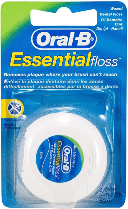 Oral-B Essential Floss Mint Waxed 50m