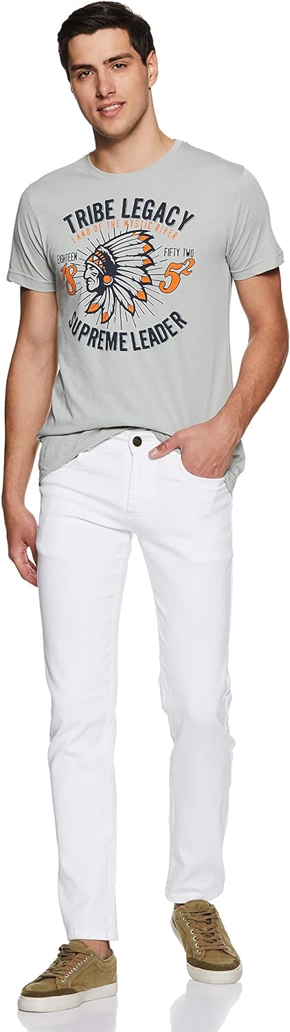 DIVERSE Men's Slim Fit Jeans