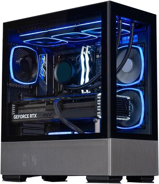 Nanotech Gaming PC -Intel Core i5-12400F, 32GB RAM 3600Mhz, RTX 4060 8GB, 2TB SSD, 750w PSU, 2 FAN Liquid Cooler, Win 11 Pro