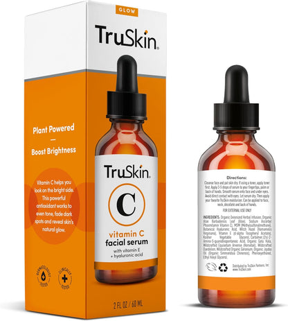 TruSkin Face Serum Trio – Hyaluronic Acid, Vitamin C & Retinol Serum for Face – Anti Aging Skin Care Set for Women – Skin Care for Bright, Smooth, Firm & Hydrated Skin – 1 fl oz, 3 Bottles