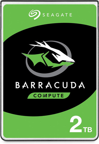 Seagate Barracuda 2 TB internal Hard Drive HDD, 3.5 Inch, 7200 U/Min, 256 MB Cache, SATA 6 Gb/s, Modellnr.: ST2000DM008