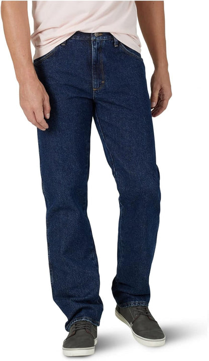 Wrangler mens Wrangler Authentics Men's Classic 5-Pocket Regular Fit Flex Jean Jeans