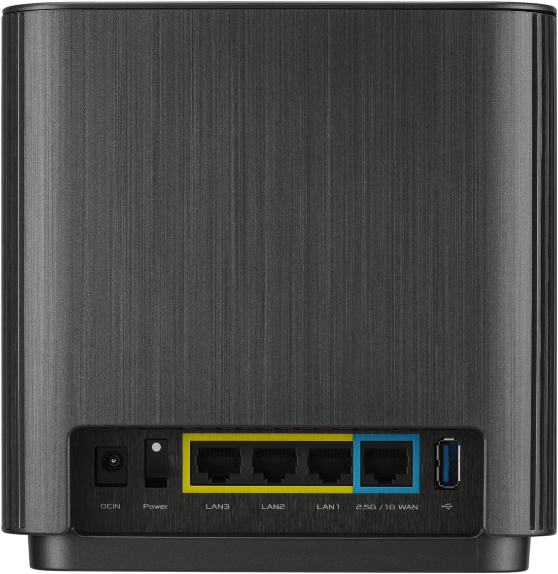 ASUS ZenWiFi XT9 AX7800 Tri-Band WiFi 6 Mesh WiFi System, 802.11ax, up to 5700 sq ft & 6+ rooms, AiMesh, Lifetime Free Internet Security, Parental Controls, Easy Setup, 2.5G WAN port