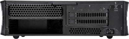 SilverStone Technology Gaming Slim Computer Case for Mini-Itx with Integrated RGB Lighting Cases (SST-RVZ03B-USA)