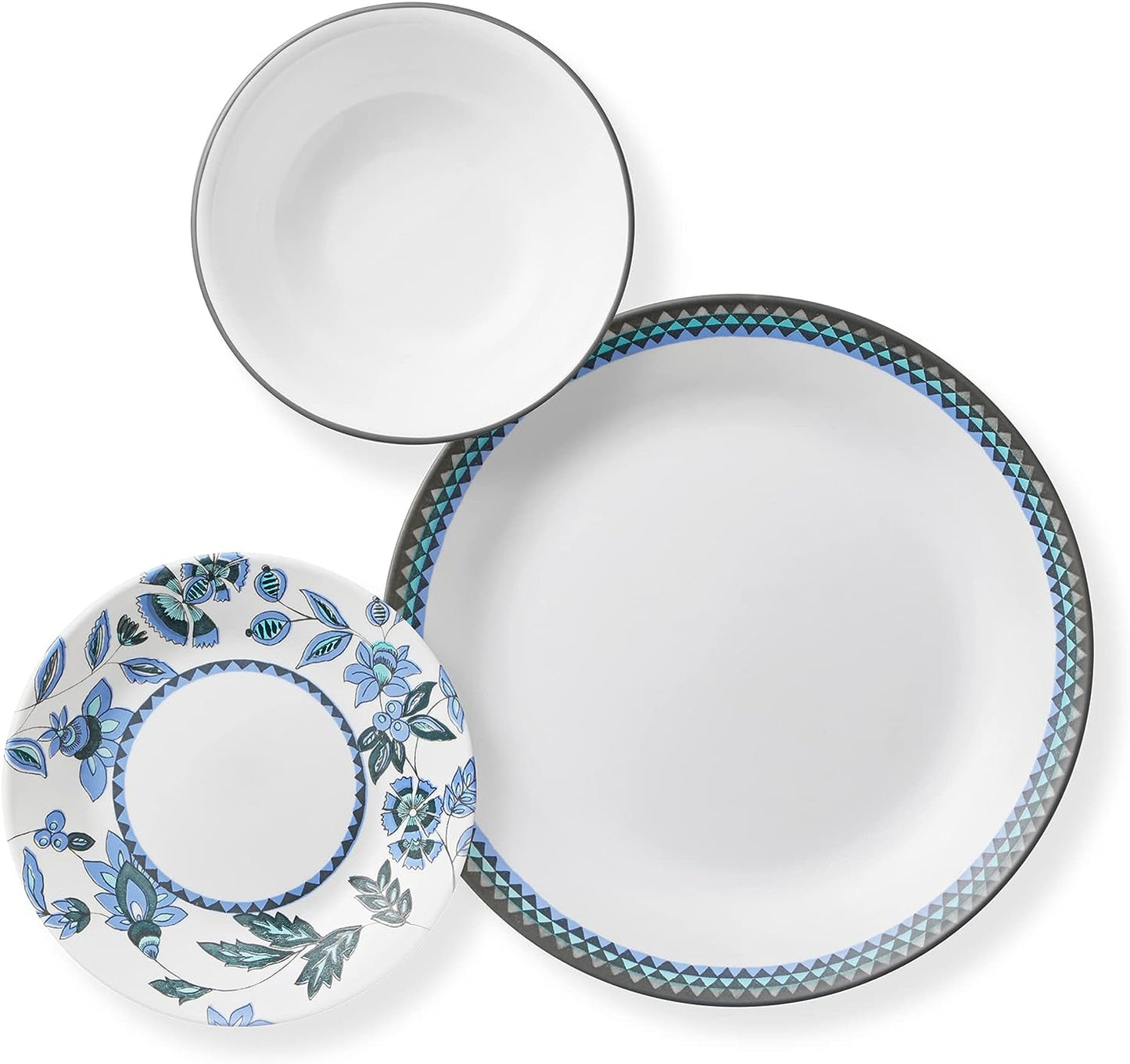 Corelle 18-Piece Chip Resistant Classic Collection Dinnerware Set, Service for 6 18-Piece 1134331