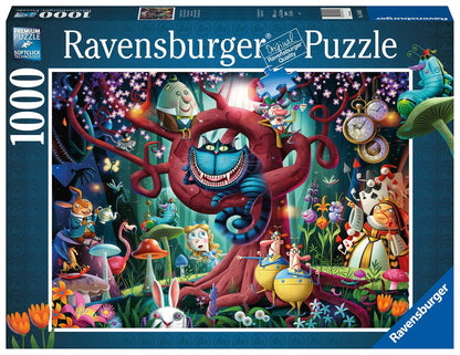 Ravensburger Most Everyone is Mad 1000 Piece Puzzle for Adults - Alice in Wonderland Theme, Every Piece is Unique, Softclick Technology Means Pieces Fit Together Perfectly