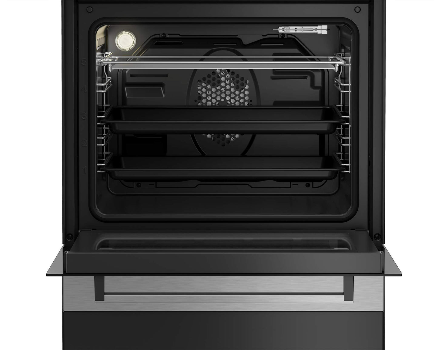 Beko 60 X 60 cm, 4 Zones CeRAMıc Electric Cookıng Range, Steel Finish Fsm67320GXS"Min 1 year manufacturer warranty"